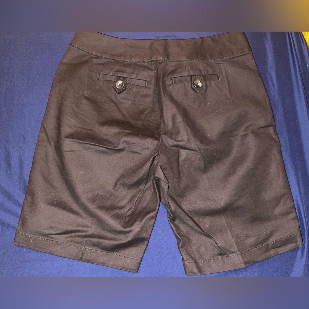 Ann Taylor Dark Brown Women's Bermudas - Picture 4 of 5